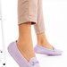 Espadrile purple piele naturala WSP-9